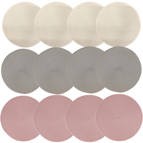 Table place mats - mats, round