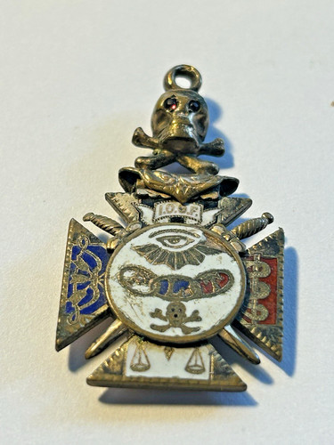 Antique ioof watch fob - ioof,