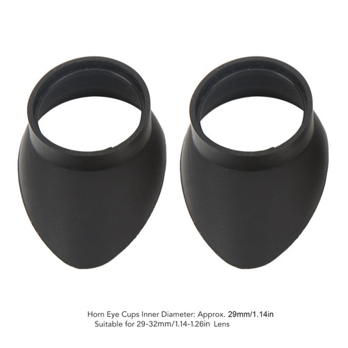 2pcs foldable rubber eyecups - 2pcs,