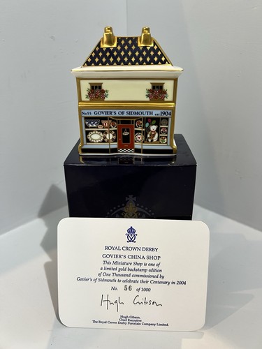 Royal crown derby miniature - crown,