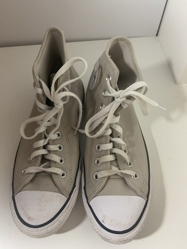 Converse leather trainers - leather,