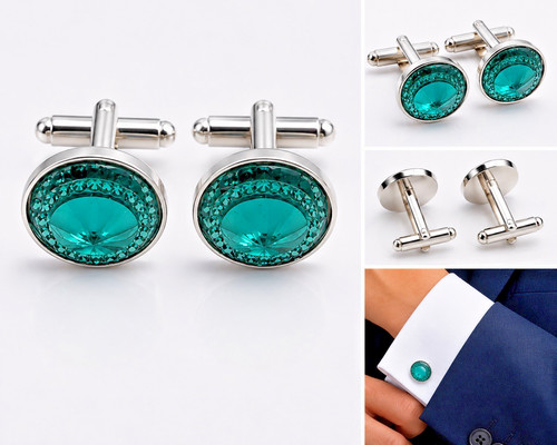 Cufflinks platinum - cufflinks,