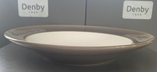 DENBY TRUFFLE 11 INCH RIMMED PASTA BOWL -