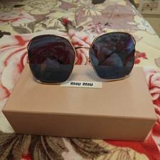 Miu Miu MU 52W Square Metal