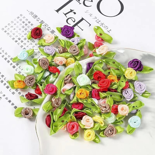 100pcs multicolor mini - 100pcs, ribbon