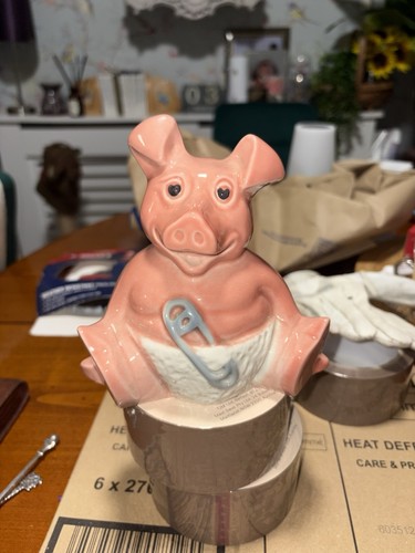 Vintage natwest piggy bank - vintage, bank-