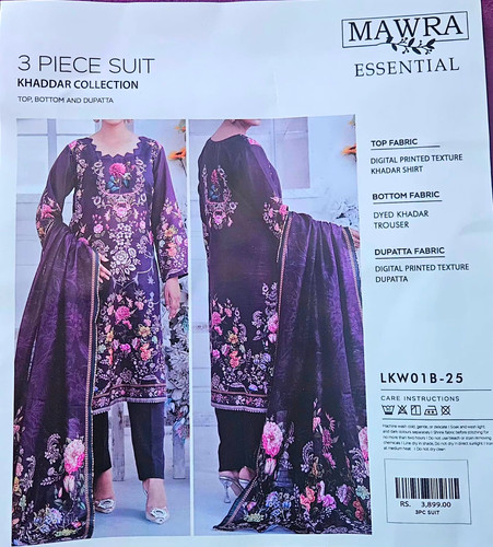 Mawra essential khaddar - essential,