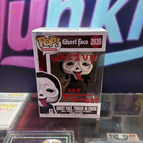 Ghost face tongue cheek - ghost, in