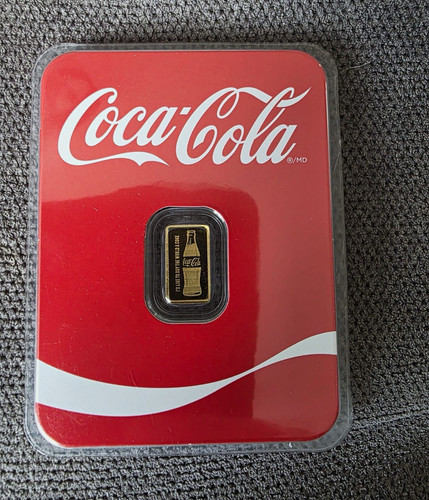 Gram coca cola gold bar - gold,