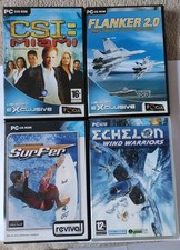 4x Games PC CD Rom 🌀 Discs  WORKING Retro sci-fi Gaming Bundle Lot 