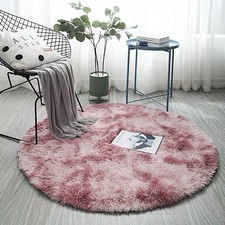 Round Shaggy Rugs Living Room