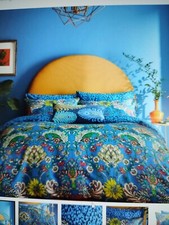 Matthew Williamson Gardenia blue King 230x220cm Duvet Cover Set Multi new in bag