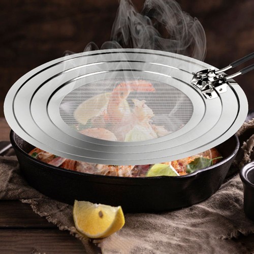 Splatter guard set frying pan - guard,