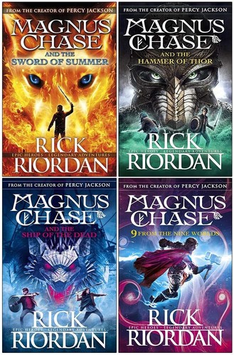 Rick riordan magnus chase - magnus,