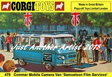 Corgi Commer Mobile Camera Van