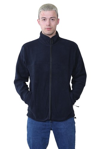 Mens fleece jacket - full, zip