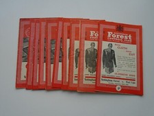 NOTTINGHAM fOREST 11 1950'S