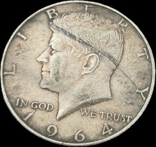1964  Half Dollar Kennedy Coin