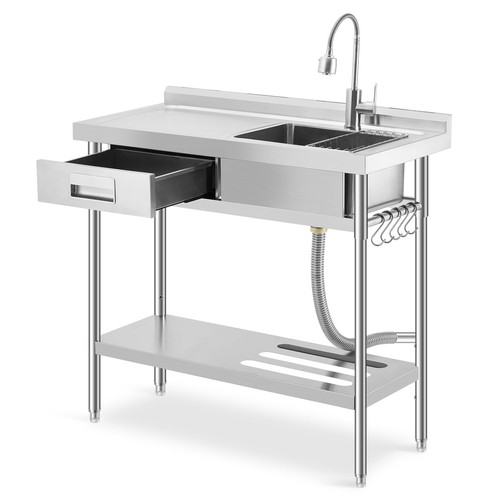 100x50cm stainless steel - 100x50cm,