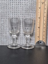 Vintage Clear Glass Cordial