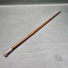 Old English Cane Real Silver