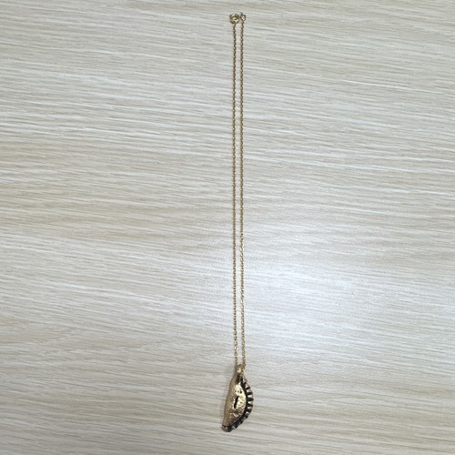 Gold tone signed cornish - gold,