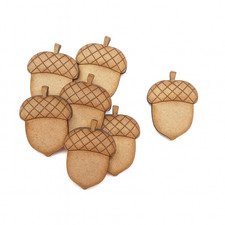 Acorn with Cap MDF Craft