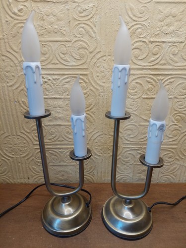 Pair touch activated lamps - touch,