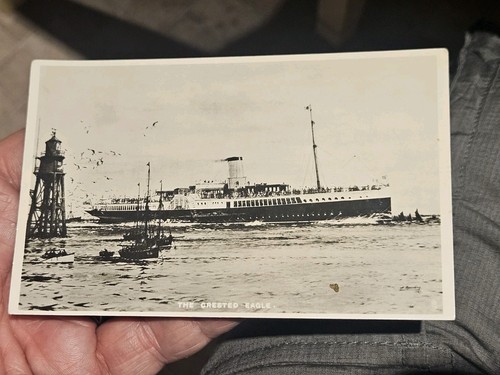 Vintage postcard paddle - vintage,