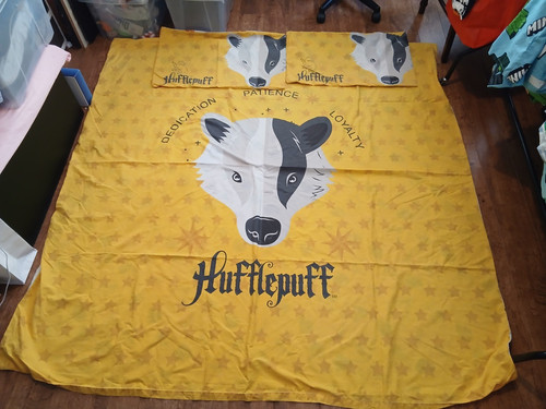 Harry potter hufflepuff double - potter,