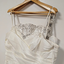 Beaded Diamante Wedding Dress