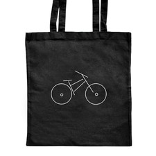 'Bike' Classic Black Tote