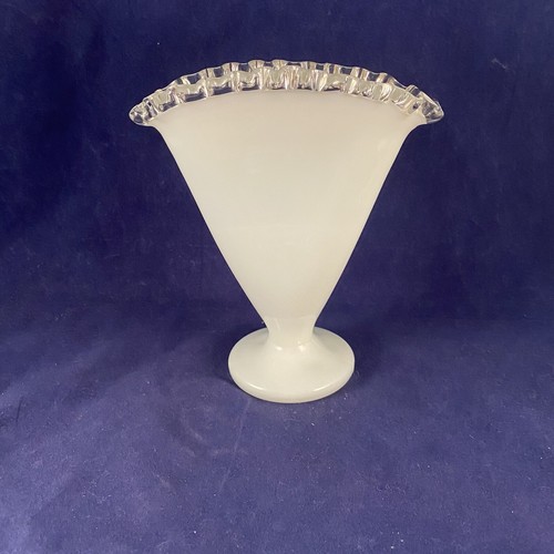 Fenton art glass - glass, milk
