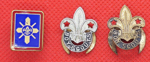 Three vintage boy scout - three,