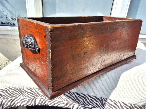 Large single antique - single, wooden