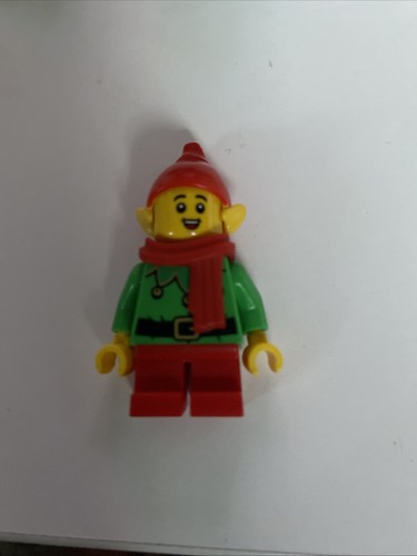 Lego christmas elf minifigure - lego,