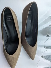 M&S Ladies Suede Dark