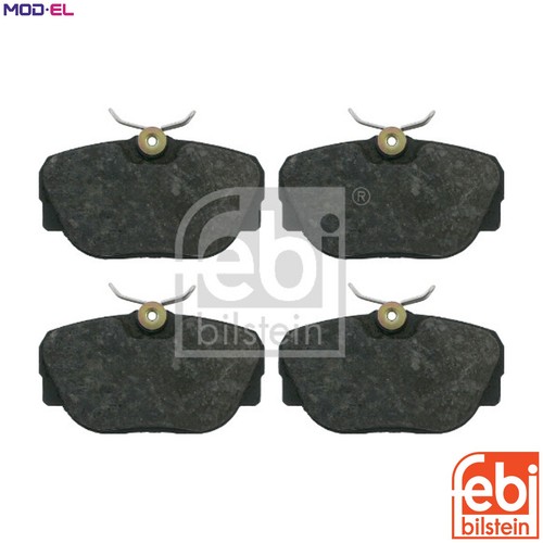 Brake pad set disc - set, 16197