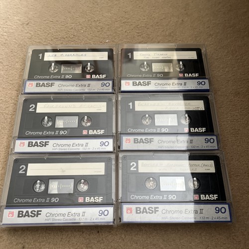 Basf audio cassette tapes - audio,