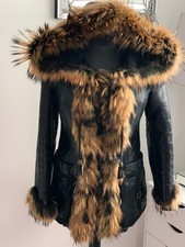 Real sparkly leather sheepskin
