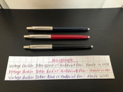 Parker jotter ballpoint - x3,