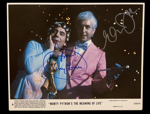 Signed terry jones - signed,