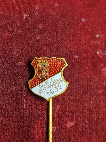 Vintage football pin f c - pin, n.