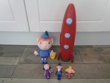 ben+holly bundle-elf rocket-lights/sounds+talking ben plush+holly,nanny plum+elf