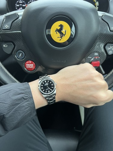 Rolex explorer 36mm black - rolex,