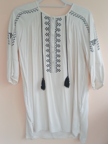 Zara women ivory kaftan - zara,