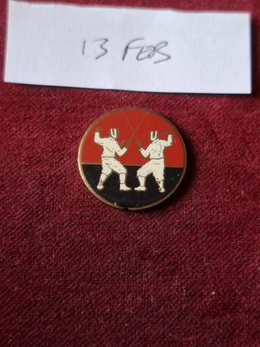 Old fencing medal - old,