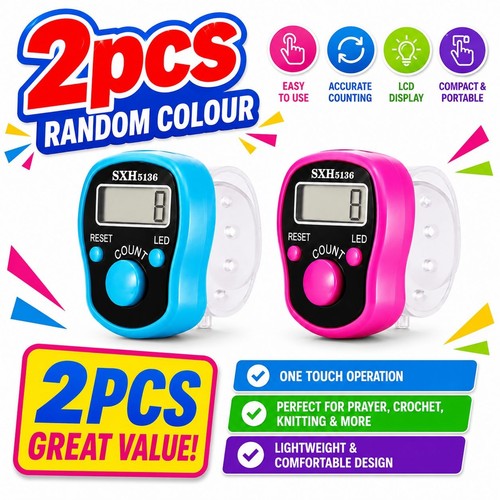 Silent tally counter - 2,