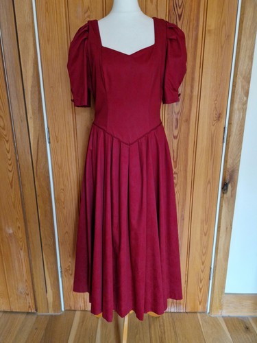 Laura ashley vintage 80s red - ashley,