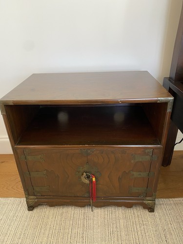 Pair antique korean side - pair,